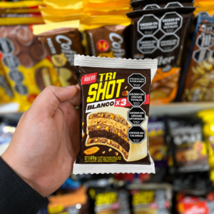 ALFAJOR TRISHOT BLANCO - 60G